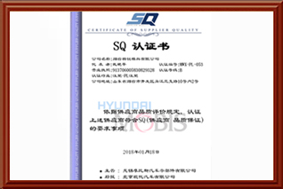 SQ certification